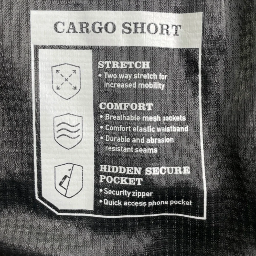 Orvis Cargo Short Mens 36 Tan Stretch Utility Hiking Outdoor Casual